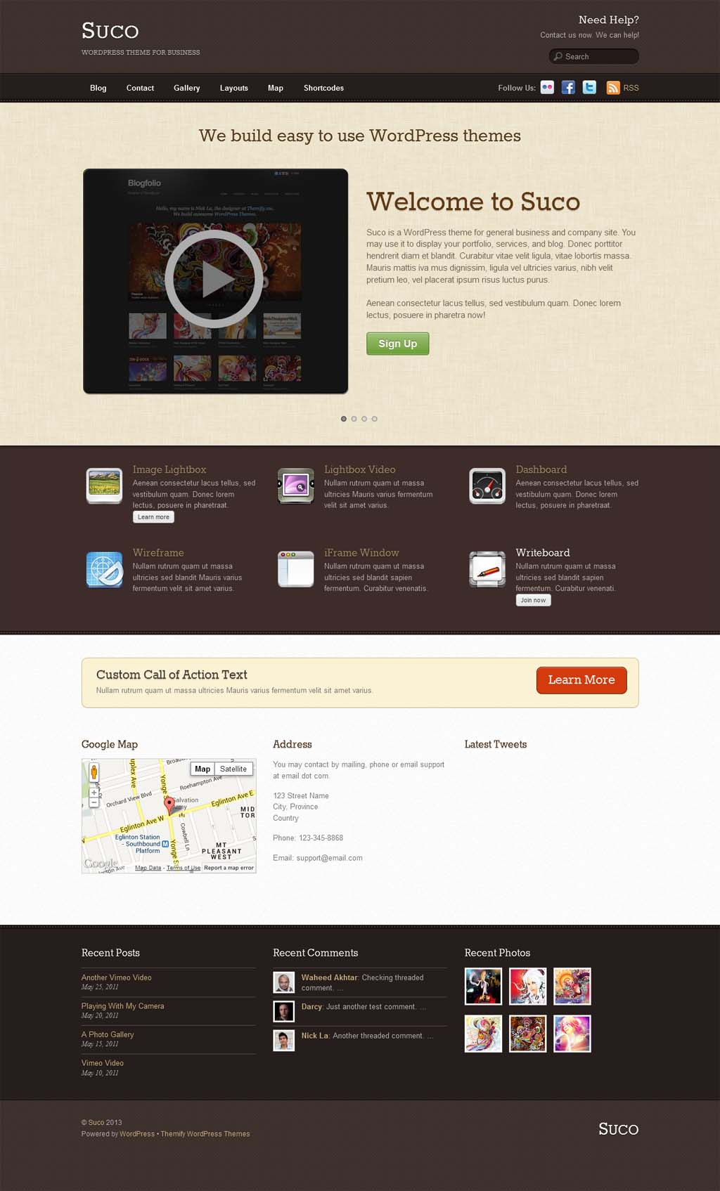 Suco Responsive Business Theme